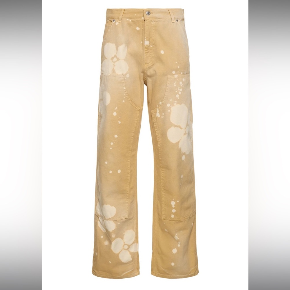 MSGM printed floral Jean
